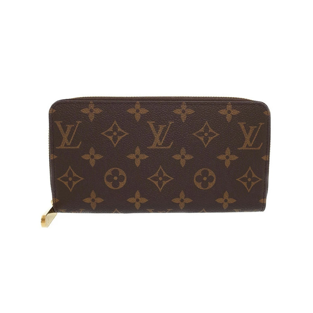 Louis Vuitton Monogram Zippy Wallet Round Zipper Long